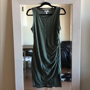 Leith Olive Green Dress